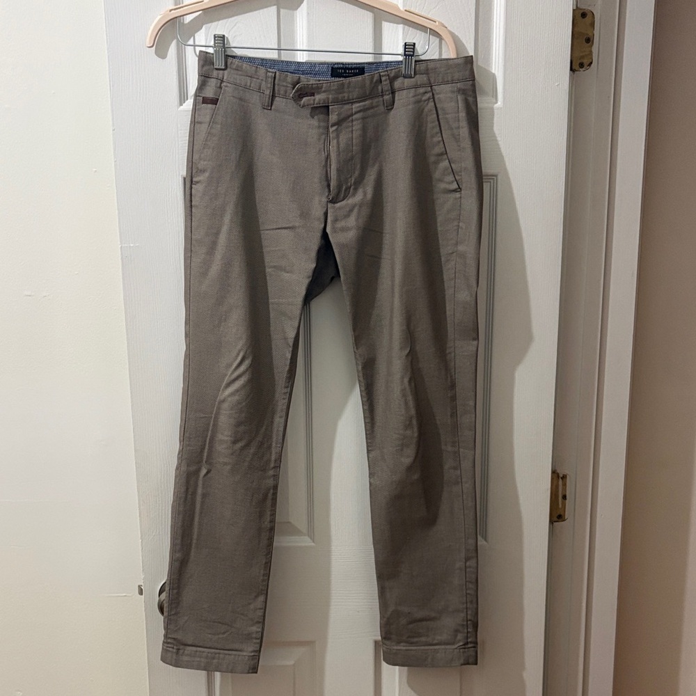 Ted Baker London Tan Chinos